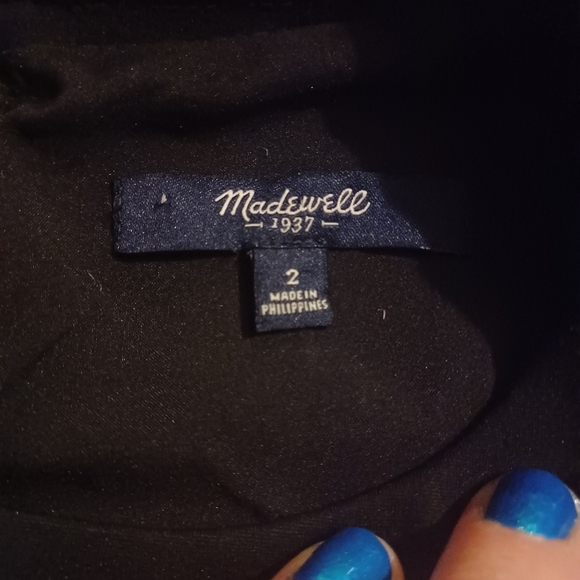 Madewell Textured "Tribune" Dress - Picture 7 of 11